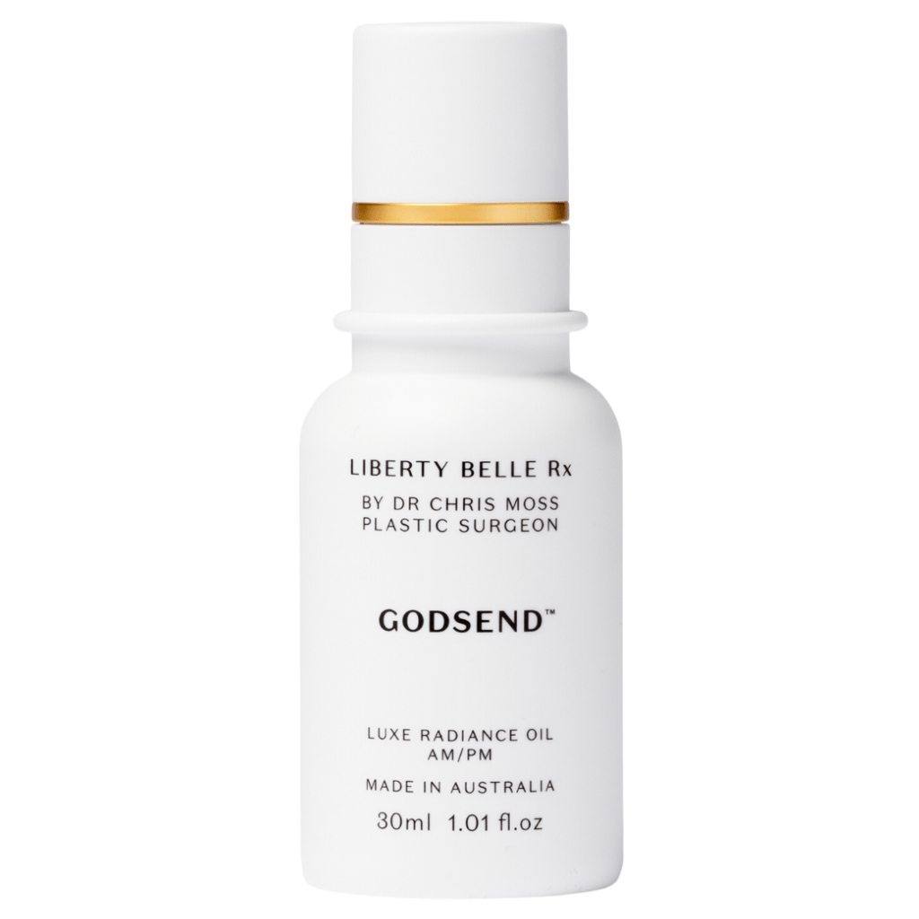 Liberty Belle Rx by Dr Moss GODSEND® Luxe Radiance Face Oil with 10 Plant-Derived Super Oils - 30ml