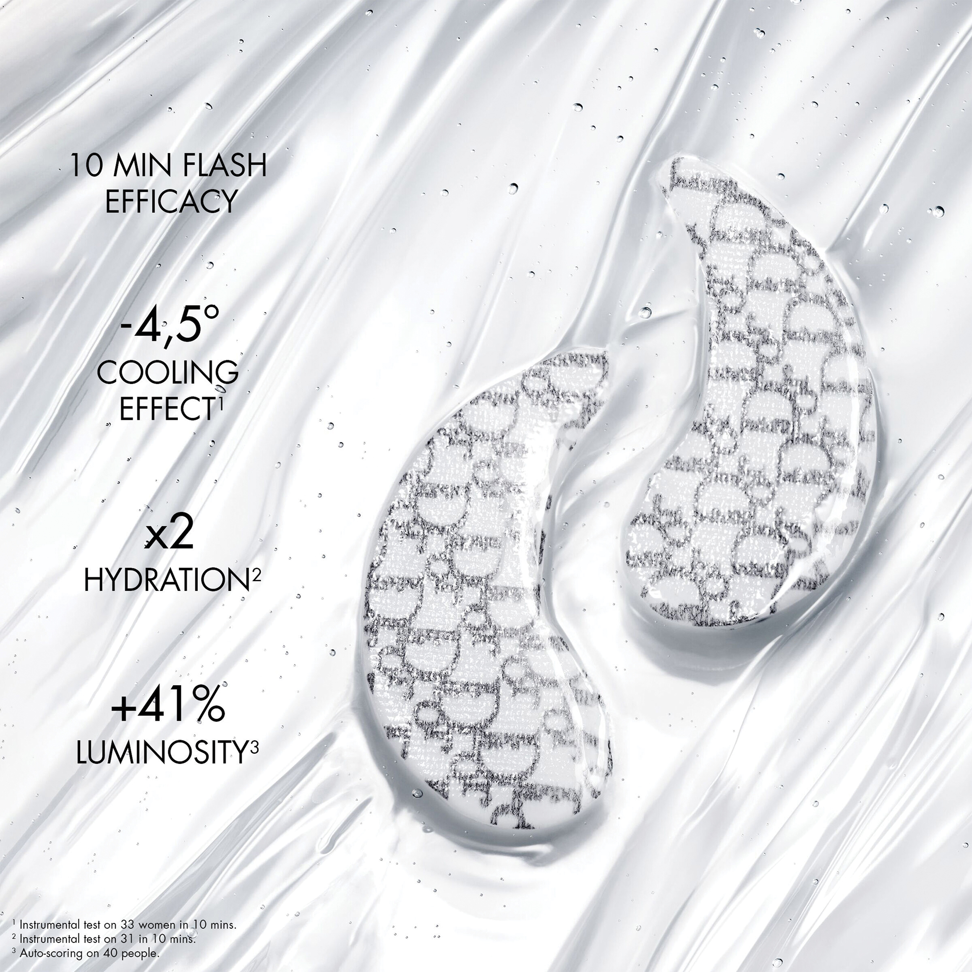 DIOR Oblique Eye-Patches x 5
