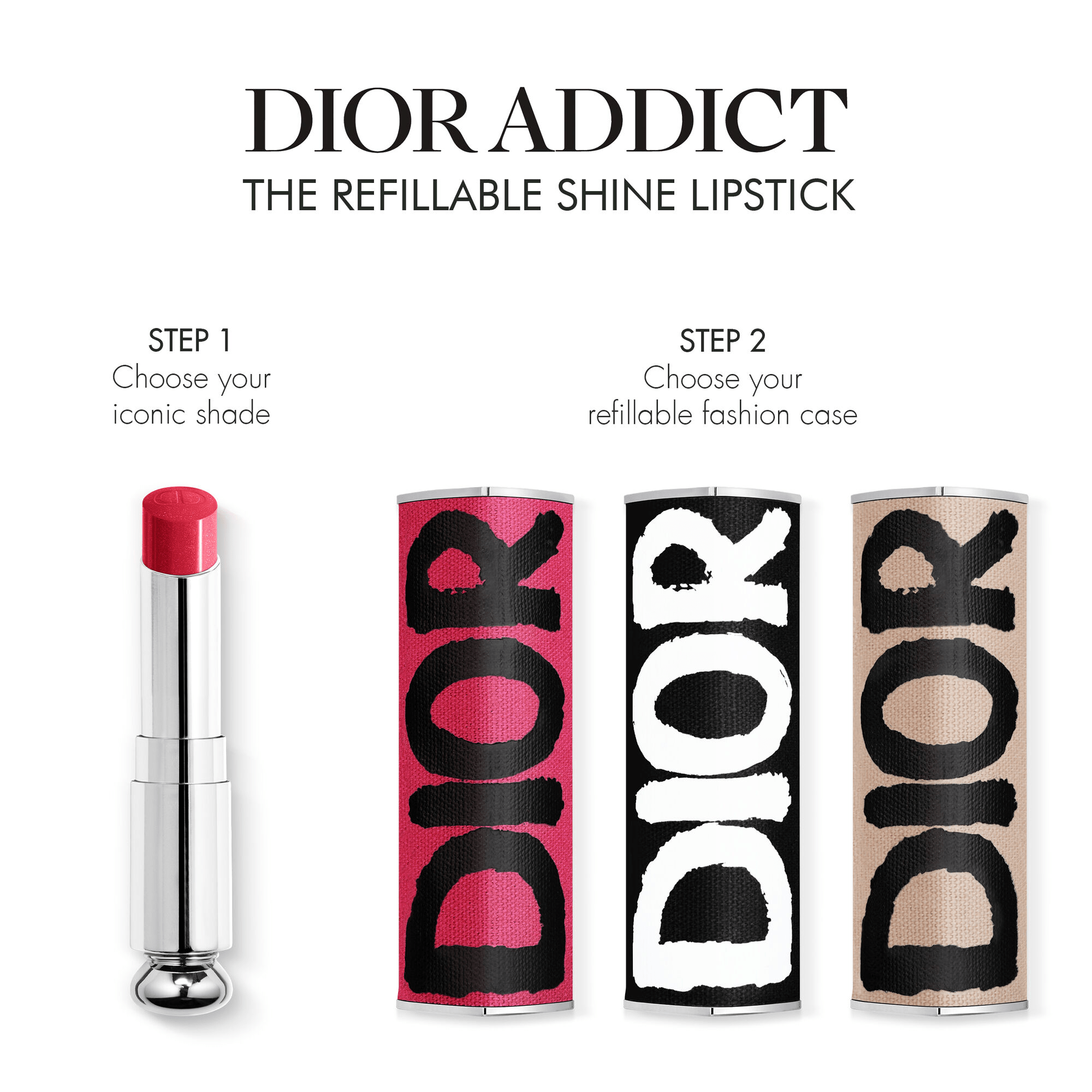 DIOR Addict Lipstick Case Black