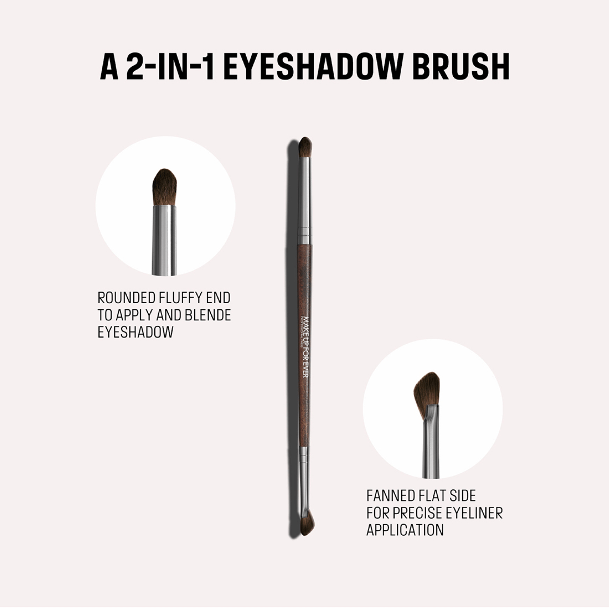 MAKE UP FOR EVER #262 Versatile Dual Ended Eye Brush