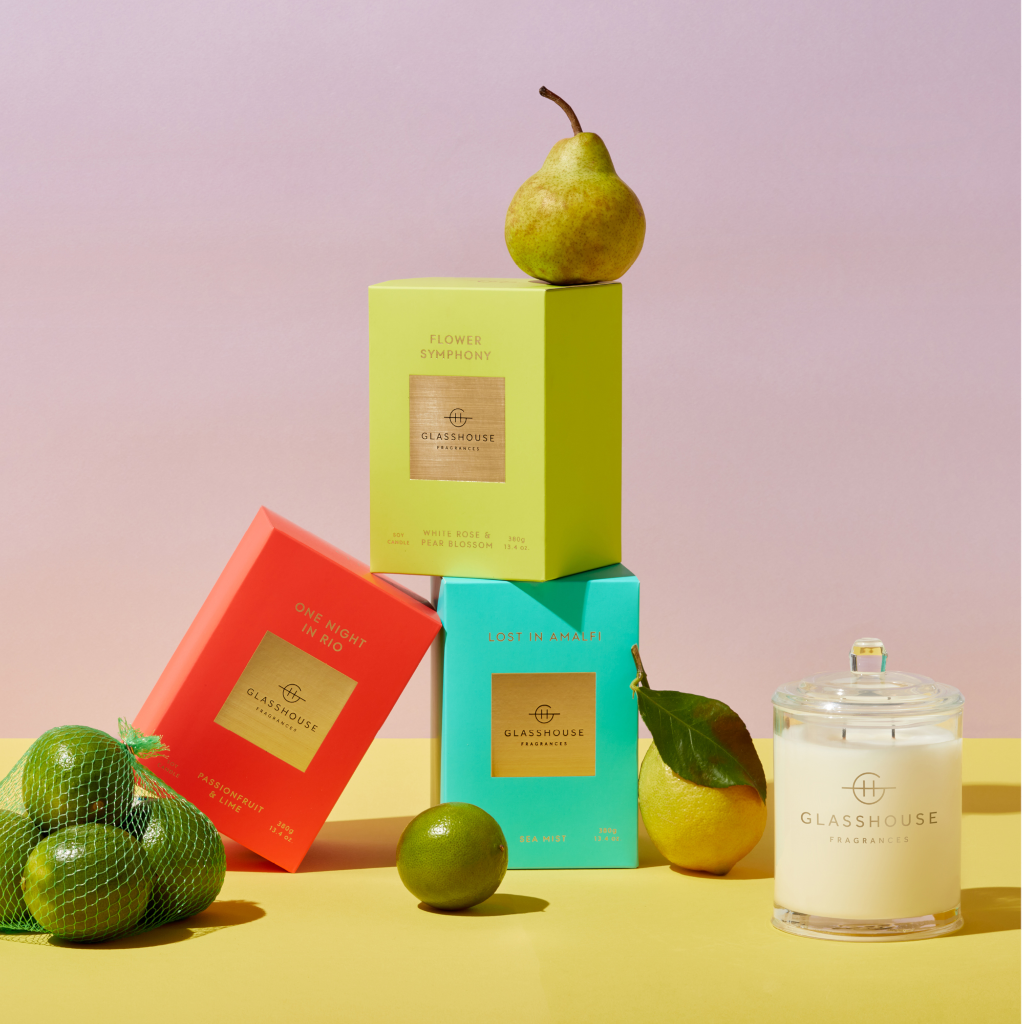 Glasshouse Fragrances LOST IN AMALFI 380g Soy Candle