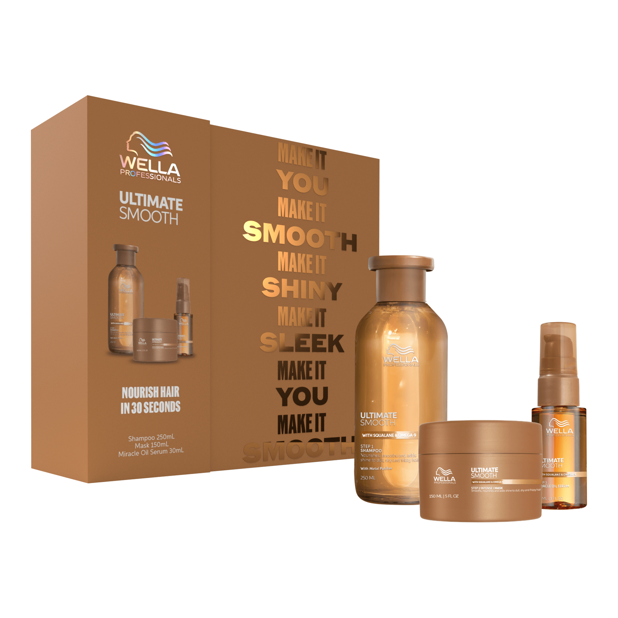 Wella Professionals Ultimate Smooth Trio - Limited Edition