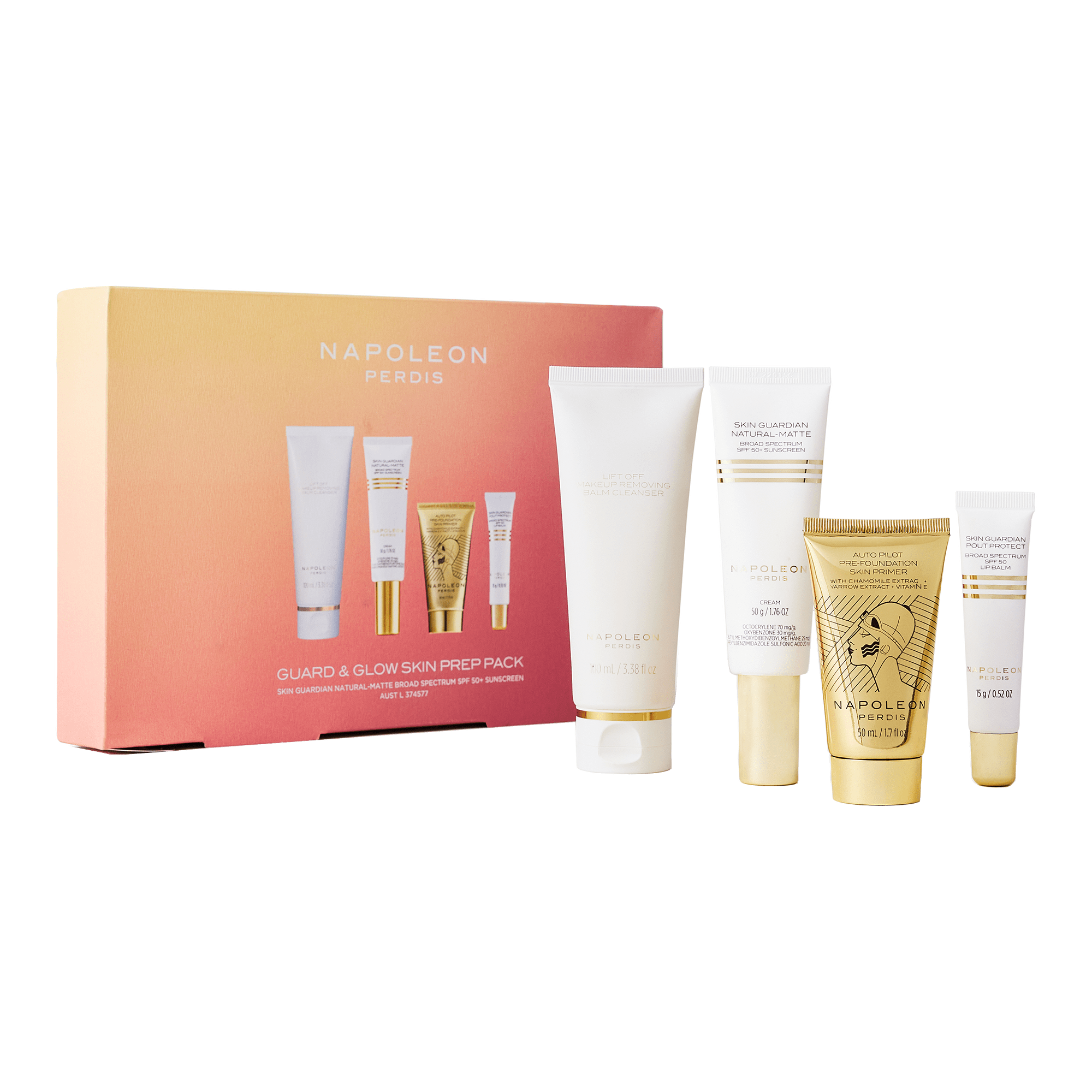 Napoleon Perdis Guard & Glow Skin Prep Pack
