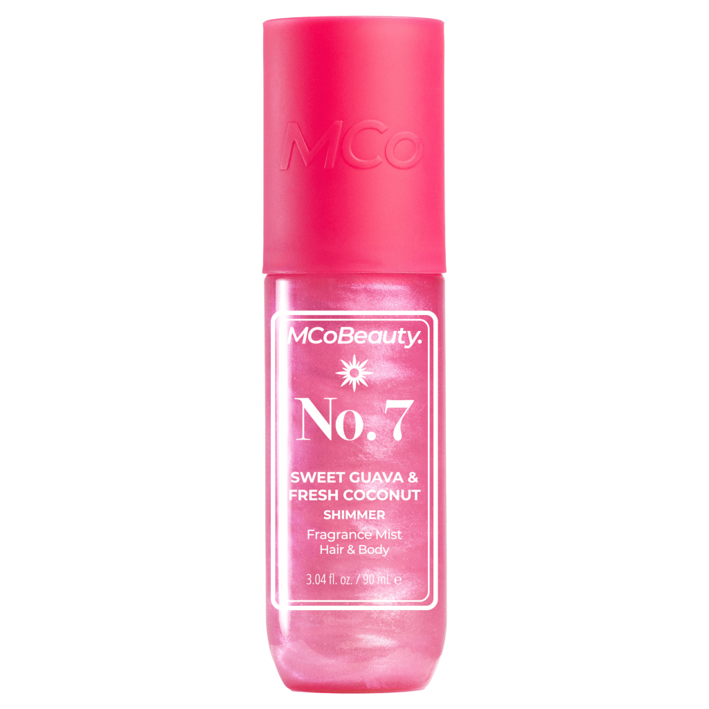 MCoBeauty Shimmer Fragrance Mist Hair & Body 90mL - No.7 (Sweet Guava & Fresh Coconut)